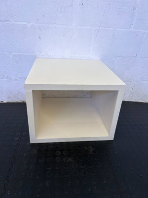 Modern White Cube Storage Unit β Minimalist Design
