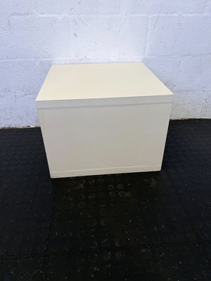 Modern White Cube Storage Unit β Minimalist Design