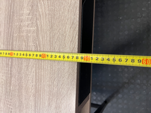 Modern Wood and Metal Office Desk with Storage Cubbies - 2ndhandwarehouse.com