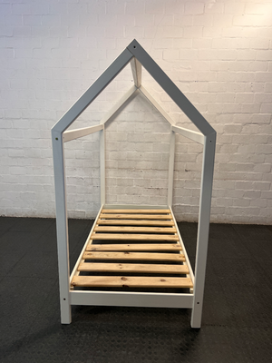 Mr Price Home White House Single Bed Frame — Fair Condition