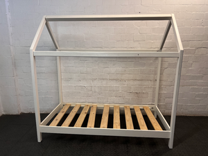 Mr Price Home White House Single Bed Frame — Fair Condition