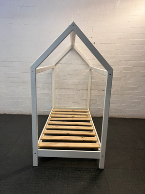 Mr Price Home White House Single Bed Frame — Fair Condition
