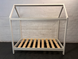 Mr Price Home White House Single Bed Frame — Fair Condition