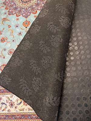 Ornate Aqua Persian Style Area Rug - 2ndhandwarehouse.com