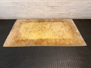Ornate Patterned Area Rug in Golden Earth Tones