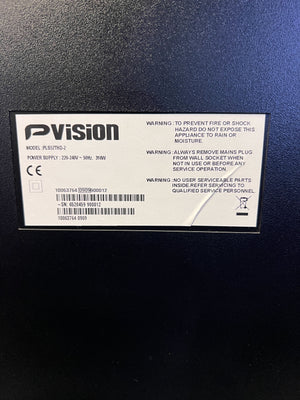 PVISION Full HD 52 Inch TV with Remote