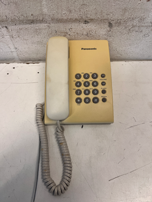 Panasonic KX-TS500SA Desk Phone - Discoloured Handset, Sold As-Is - 2ndhandwarehouse.com