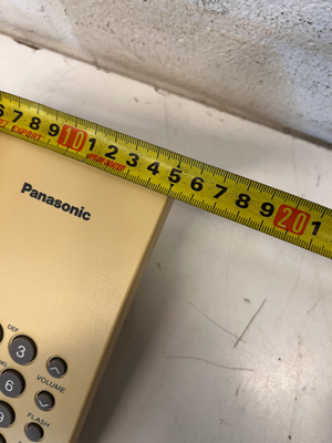 Panasonic KX-TS500SA Desk Phone - Discoloured Handset, Sold As-Is - 2ndhandwarehouse.com