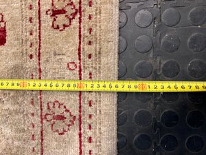 Persian-Style Ornamental Hallway Runner Carpet — Very Good Condition