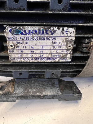 Quality 1.1 kW Single-Phase Pool & Spa Pump – Heavy-Duty