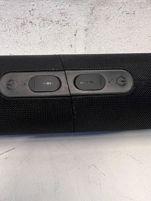 Portable Bluetooth Speaker - Black Fabric Finish, Minor Scratches