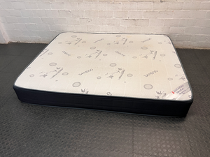 Postureform King Size Bamboo Pattern Mattress — Good Working Order