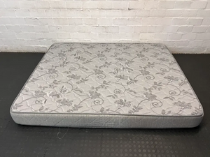 Queen Mattress with Floral Quilt Cover - Minor Surface Snags - 2ndhandwarehouse.com