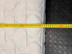 Queen Size Orthacare Patterned Mattress — Visible Staining on Surface - 2ndhandwarehouse.com
