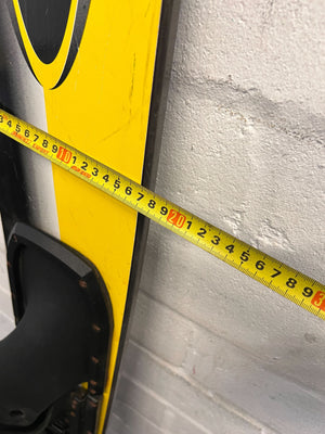 Quicksilver Water Skis - Yellow and Black - Pre-owned with Minor Scratches
