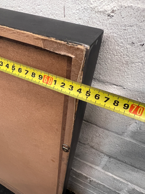 Rectangular Wall Mirror with Slim Metallic Frame - 2ndhandwarehouse.com