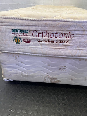 Restonic Orthotonic Single Mattress & Divan Base Set
