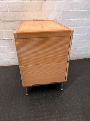Ribbed Wood-Look Organisation Drawer - Fair Condition, Marks on Front - 2ndhandwarehouse.com