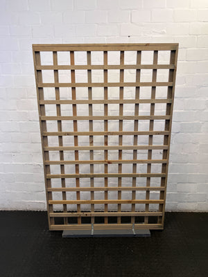 Rustic Wooden Trellis Panel - Perfect for Garden Decor 🏡