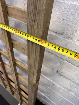 Rustic Wooden Trellis Panel - Perfect for Garden Decor 🏡