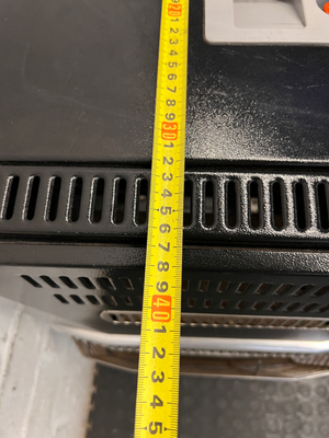 Salton 3-Panel Gas Heater - Well Used, Untested - 2ndhandwarehouse.com