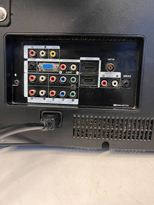 Samsung 32" Black LED TV with Remote – TV Has Lines on the Screen wall mounted no stand