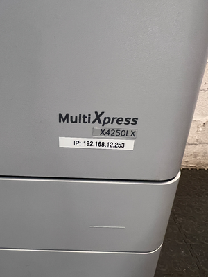 Samsung MultiXpress Multifunction A3/A4 Office Printer — Operational Error Codes (M2-1317) During Use