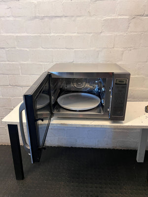 Sharp Stainless Steel Microwave Oven - Modern Kitchen Essential - 2ndhandwarehouse.com