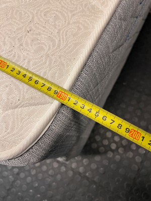 Single Orthopaedic Firm Mattress and Base Set — Used Condition; No Damage