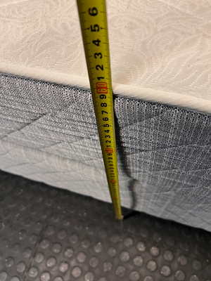 Single Orthopaedic Firm Mattress and Base Set — Used Condition; No Damage