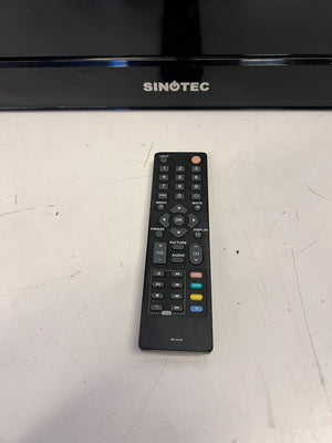 Sinotec Flat Screen TV with Remote - Has no legs - 2ndhandwarehouse.com
