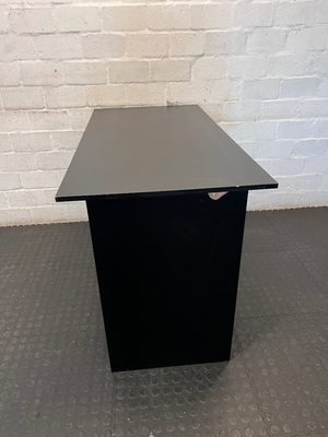 Sleek Minimalist Black Office Desk - 2ndhandwarehouse.com