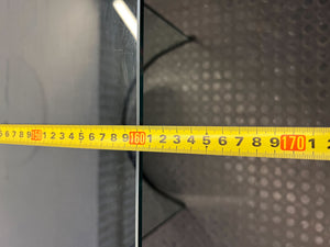 Sleek Modern Glass Dining & Conference Table - 2ndhandwarehouse.com