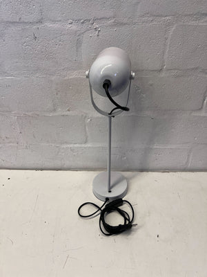 Sleek White Adjustable Desk Lamp - 2ndhandwarehouse.com