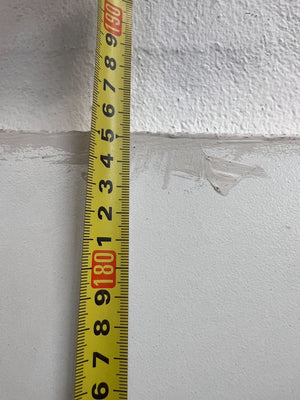 Sleek White Melamine Shelf Board – Minor Scratches