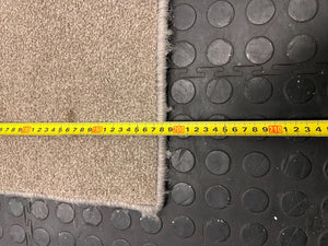 Soft Beige Wool Area Rug 2m x 1.14m - PRICE DROP