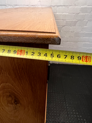 Solid Oak Dining Room Dresser - Minor Edge Wear - 2ndhandwarehouse.com