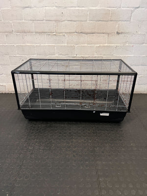 Spacious & Secure Pet / Small Animal Cage - Some rusting - 2ndhandwarehouse.com