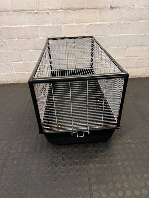 Spacious & Secure Pet / Small Animal Cage - Some rusting - 2ndhandwarehouse.com