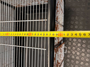 Spacious & Secure Pet / Small Animal Cage - Some rusting - 2ndhandwarehouse.com