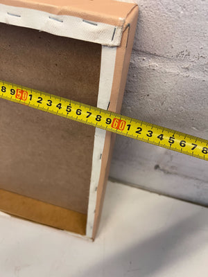 Stunning Rhino Wildlife Canvas Art - Beautiful Earthy Tones - 2ndhandwarehouse.com