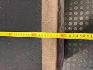 Sturdy Brown Upholstered Single Bed Base