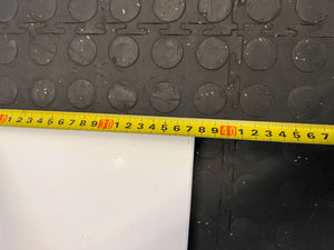 Sturdy White Hand Sanitizer Stand with Signage