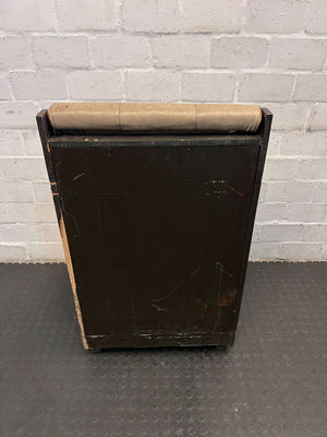 SINGLE SIDED 60CM - Stylish Beige Upholstered Restaurant Booth Seat Wooden Frame - Minor Wear & Tear