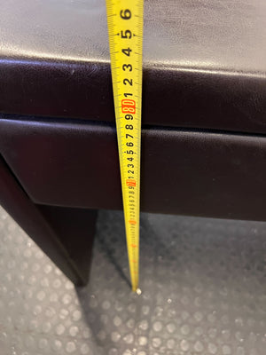 Stylish Black Dressing Table with Mirror & Drawers