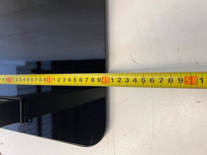 Stylish Black TV Stand with Adjustable Mount - Minor Scratches - REDUCED