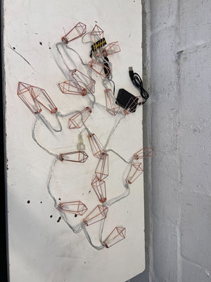 Stylish Copper LED Fairy Lights with USB Connection