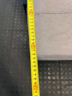 Stylish Grey Fabric Sectional Sofa - Minor Wear and Tear