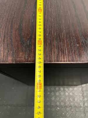 Stylish L-Shaped Black & White Corner Desk with Storage