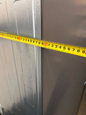 Stylish Silver Hisense Fridge with Water Dispenser โ Minor Scratches